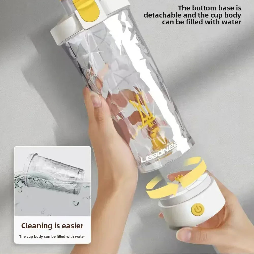 650Ml Electric Protein Powder Mixing Cup Automatic Shaker Bottles Mixer Shaker Bottles Coffee Water Bottle Kitchen Accessories