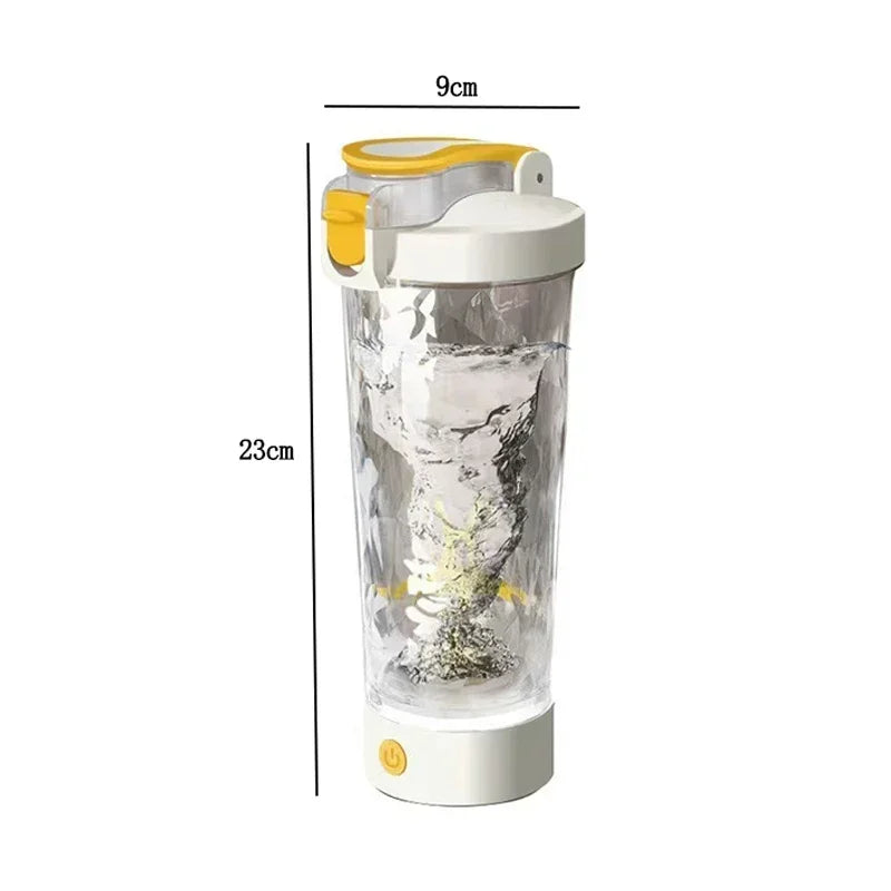 650Ml Electric Protein Powder Mixing Cup Automatic Shaker Bottles Mixer Shaker Bottles Coffee Water Bottle Kitchen Accessories