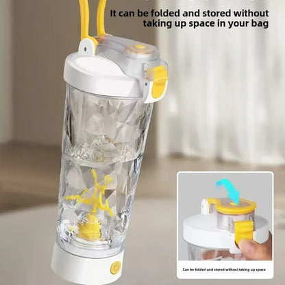 650Ml Electric Protein Powder Mixing Cup Automatic Shaker Bottles Mixer Shaker Bottles Coffee Water Bottle Kitchen Accessories