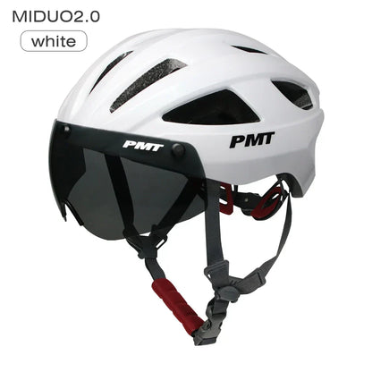 Ultralight Bicycle Helmet with Magnetic Windproof Lenses OBA