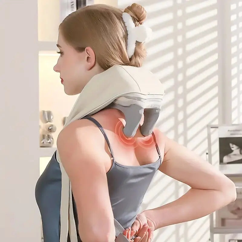 Neck and Shoulder Heating Massage Shawl with 6D Kneading OBA