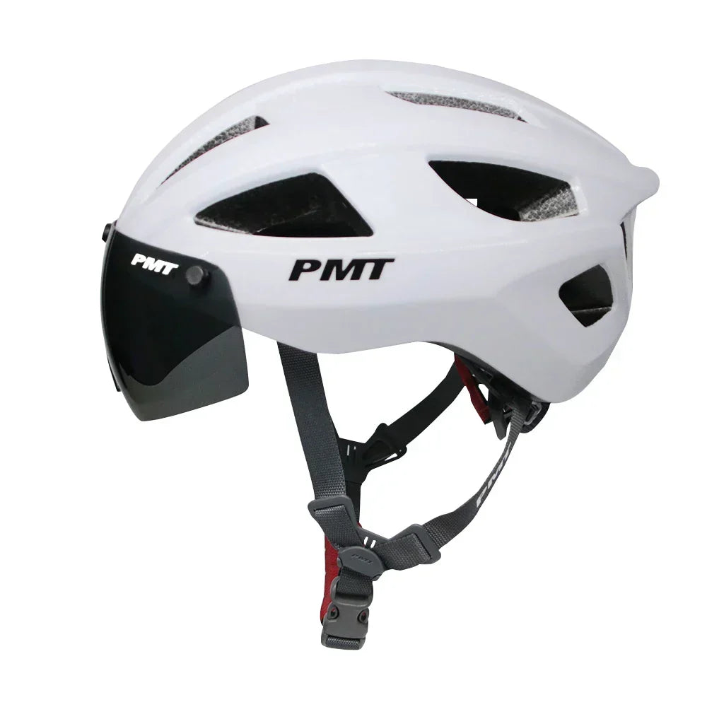 Ultralight Bicycle Helmet with Magnetic Windproof Lenses OBA