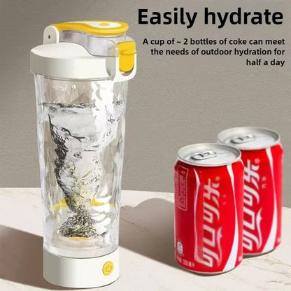 650Ml Electric Protein Powder Mixing Cup Automatic Shaker Bottles Mixer Shaker Bottles Coffee Water Bottle Kitchen Accessories