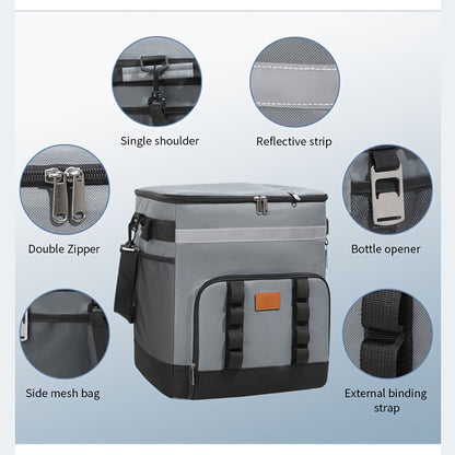 Rolling Insulated Refrigerated Truck Cooler Bag TM