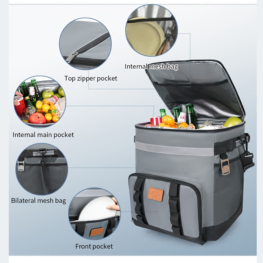 Rolling Insulated Refrigerated Truck Cooler Bag TM