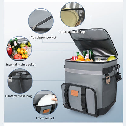 Rolling Insulated Refrigerated Truck Cooler Bag TM