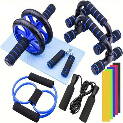 Abdominal Fitness Wheel Set Home Training (12pcs) TM
