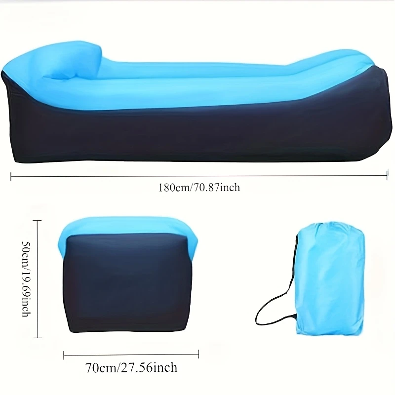 Inflatable Outdoor Sofa with Pillow for Camping TM
