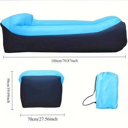Inflatable Outdoor Sofa with Pillow for Camping TM